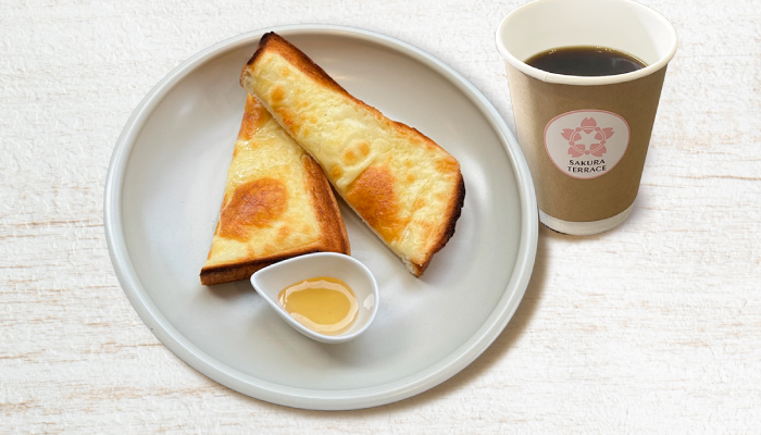 医誠会ハニーチーズトーストセット